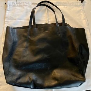 Celine Horizontal Cabas Tote (Black)